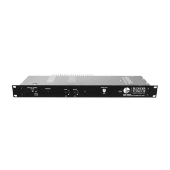 Blonder tongue FRRA Series User Manual