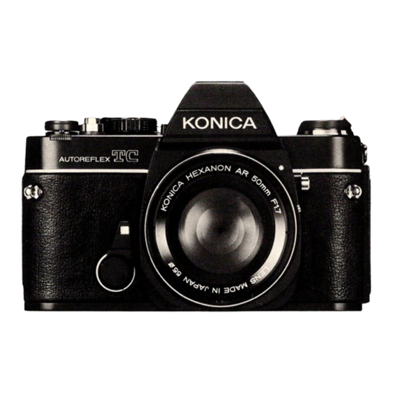Konica Minolta Autoreflex TC Manual