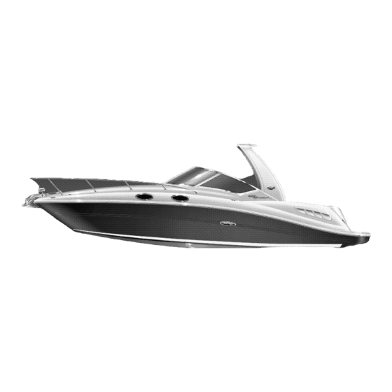 Sea Ray 260 Sundancer Owner's Manual