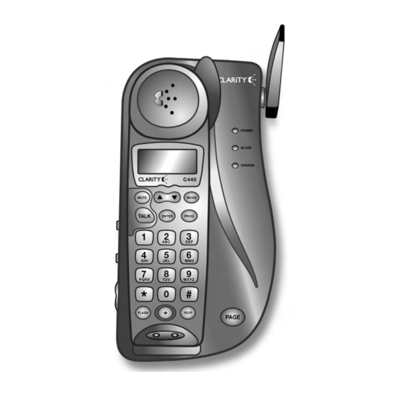 Clarity 440 User Manual