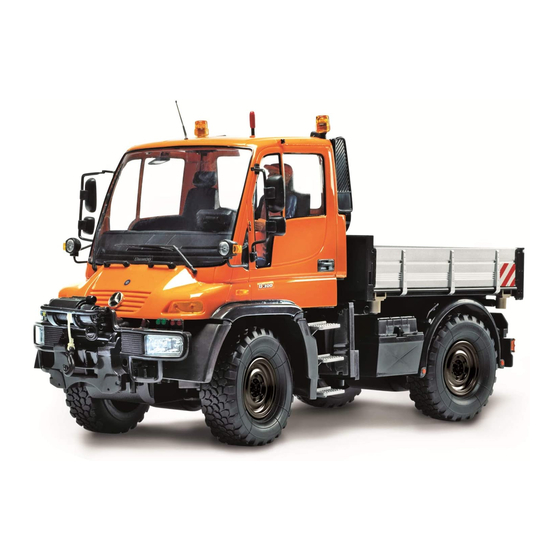 Carson UNIMOG U300 Mercedes Benz Instruction Manual