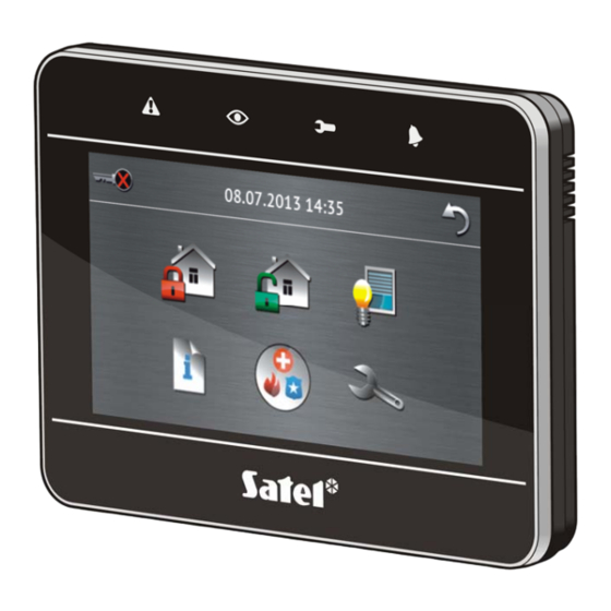 Satel INT-TSG Installer Manual