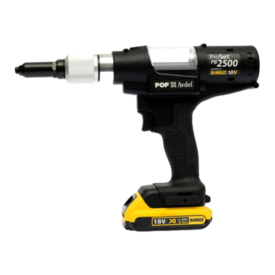 Stanley PROSET PB3400 Instruction Manual