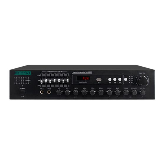 DSPPA MK6906 User Manual