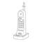 Cordless Telephone Toshiba FT-6604 Owner's Manual