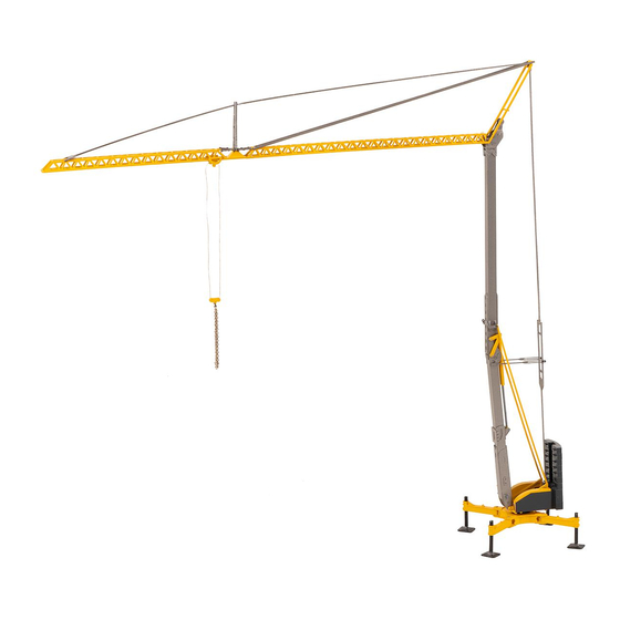 Faller CONSTRUCTION CRANE Manual