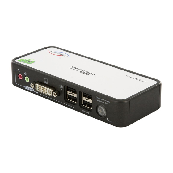 Linkskey LDV-242AUSK Quick Installation Manual