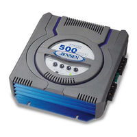 Jensen XA275 Installation And Operation Manual