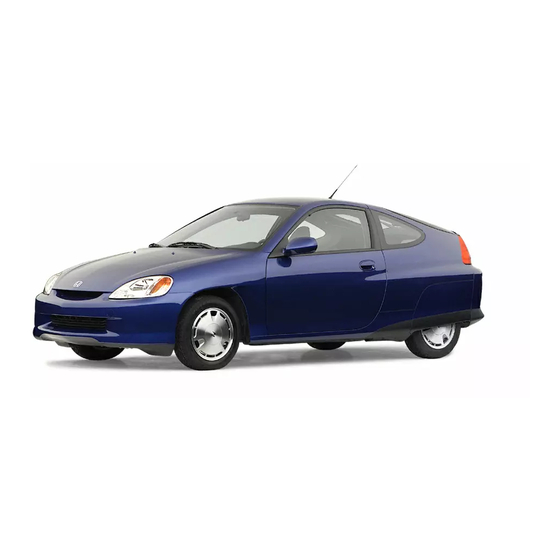 Honda 2002 insight Online Reference Owner's Manual