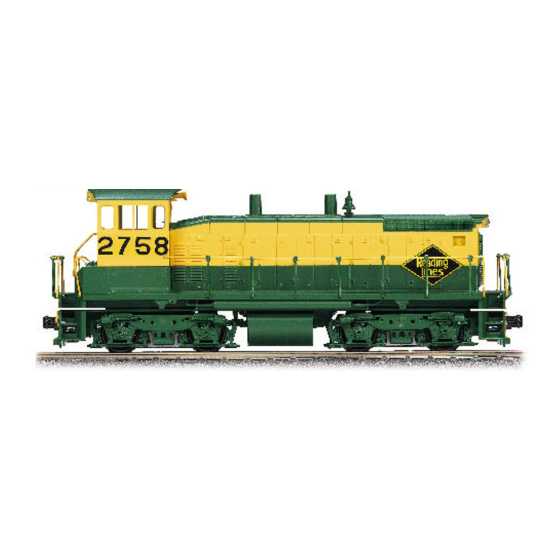 Rail King SW1500 Operating Instructions Manual