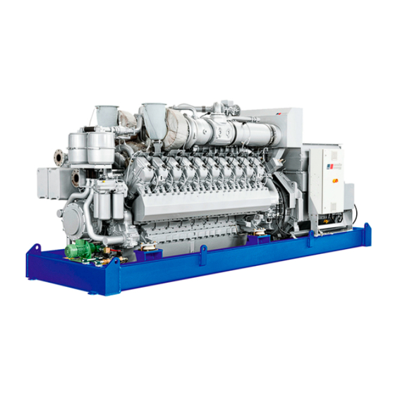 MTU 20V4000L33F Operating Instructions Manual