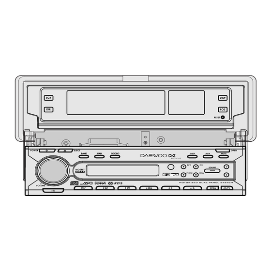 Daewoo AGC-4208 Series Service Manual