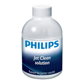 Philips Jet Clean HQ200 Instructions