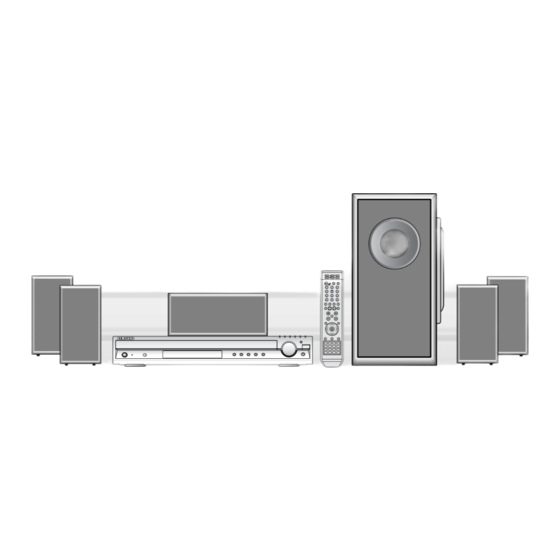 Samsung HTQ70 - XM Ready DVD Changer Home Theater System Manuals