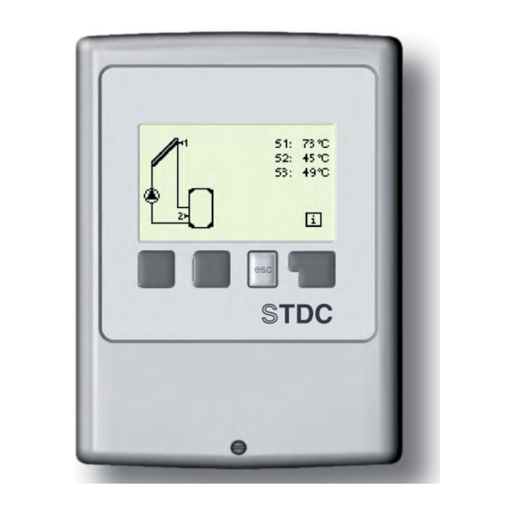 Sorel STDC  V1 Installation And Operating Instructions Manual