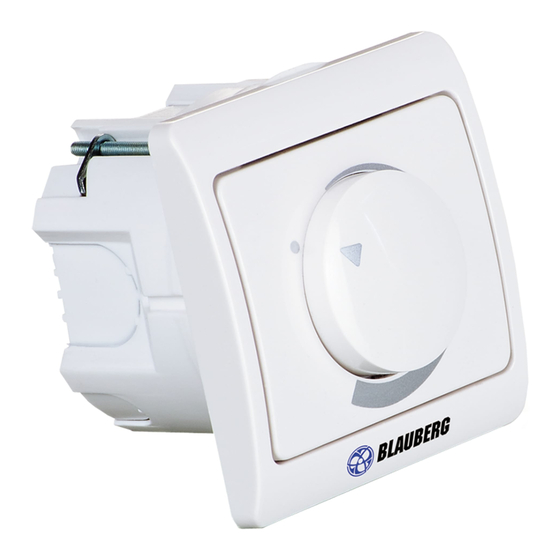 BLAUBERG CDT E/0-10 Manual