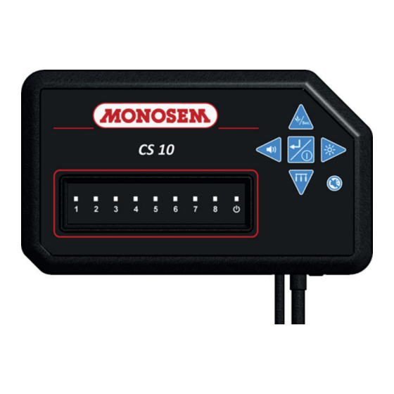 Monosem CS 10 User Manual