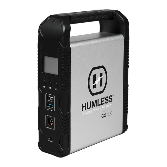 Humless GO 200 User Manual