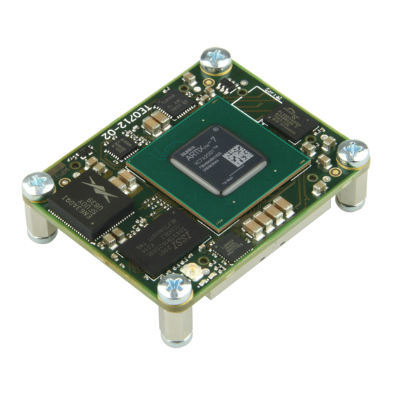 Trenz Electronic TE0712 200 1I3 Series Schematics