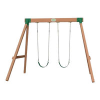 Backyard Discovery Heavy Duty Durango Wooden Swing Set Owner's Manual