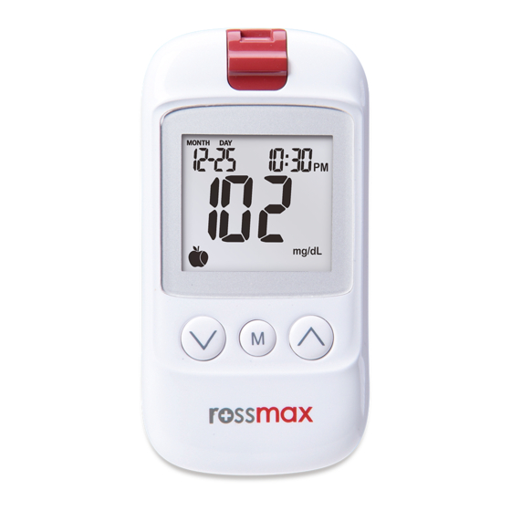 Rossmax HS200 Quick Start Manual