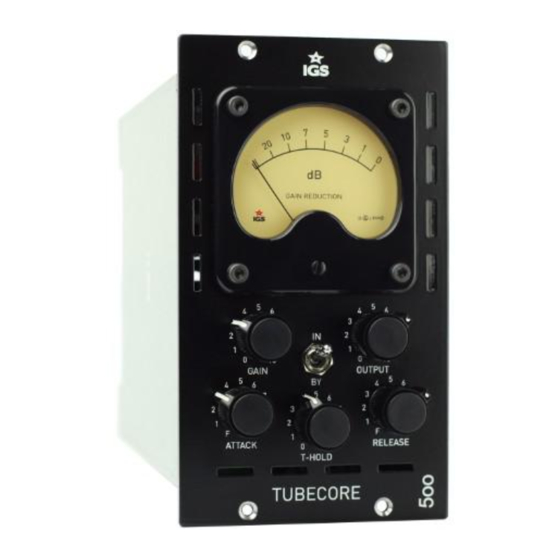IGS TUBECORE 500 User Manual