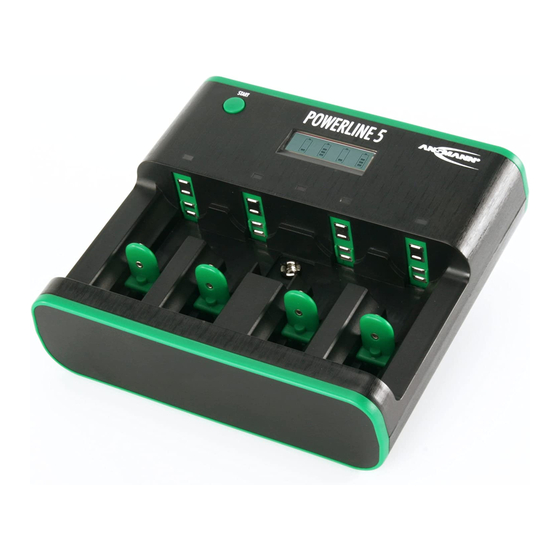 ANSMANN POWERLINE 5 Manual