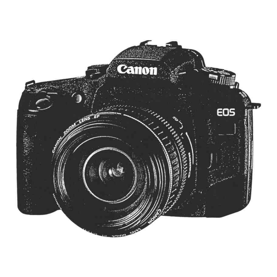 Canon Elan 7 NE 30V Date Instructions Manual