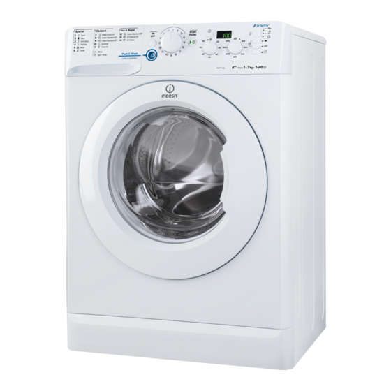 Indesit XWD 71452 Instructions For Use Manual