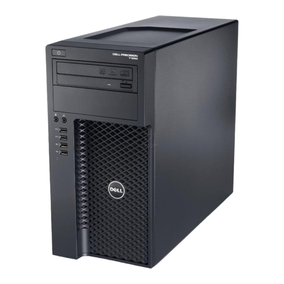 Dell Precision Workstation T1650 Owner's Manual