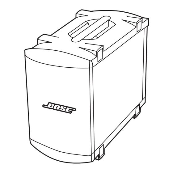 Bose L1 I Quick Setup Manual