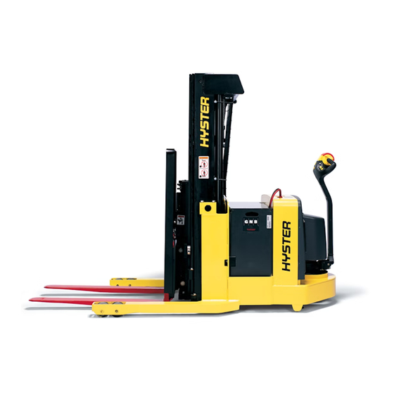 Hyster W30-40ZA Manual