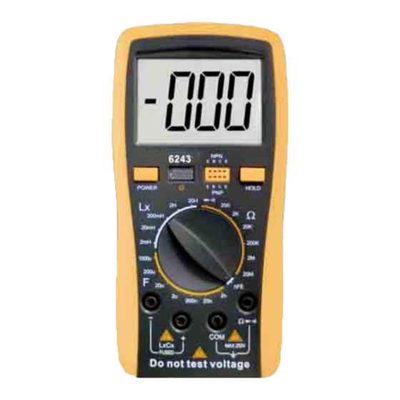 ADInstruments AD6243 Operation Manual