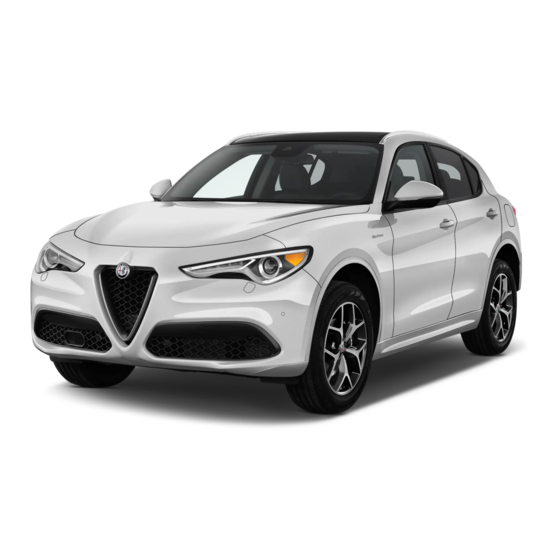 Alfa Romeo STELVIO Owner's Handbook Manual
