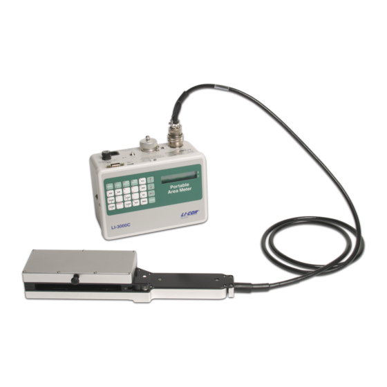 LI-COR LI-3000C Battery Replacement Instructions