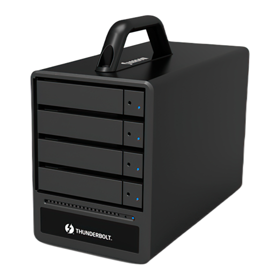 Stardom SOHORAID SR4-TB3 RAID Storage Manuals