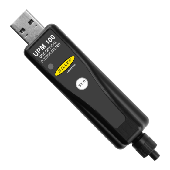 Ripley Miller UPM100 User Manual