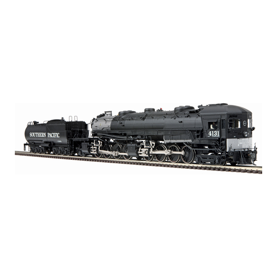 MTHTrains Premier AC-6 Cab Forward Steam Engine Operator's Manual