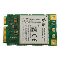 Telit Wireless Solutions ME910C1-WW Manual