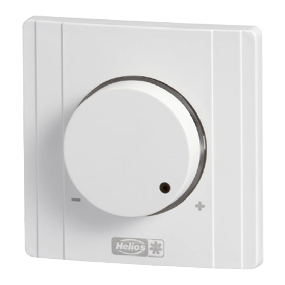 Helios ESA Installation And Operating Instructions