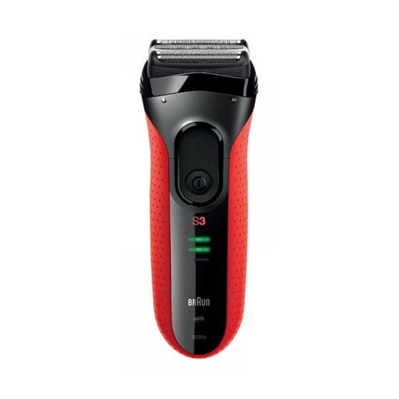 Braun 3 Series Manual