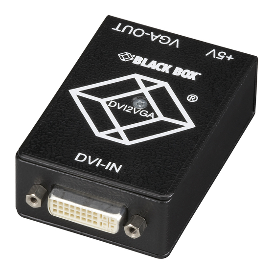 Black Box AC1038A User Manual