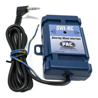 Pac SWI-RC Installation Instructions Manual