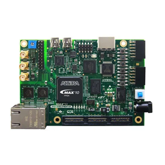 Altera MAX 10 FPGA 10M50 User Manual
