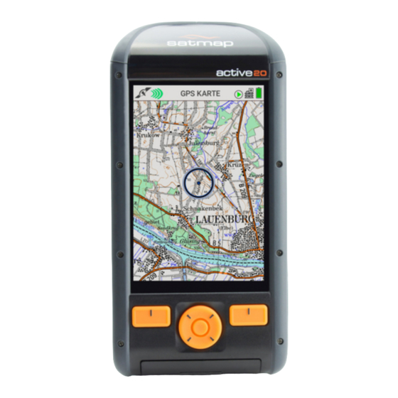 satmap Active 20 Quick Start Manual
