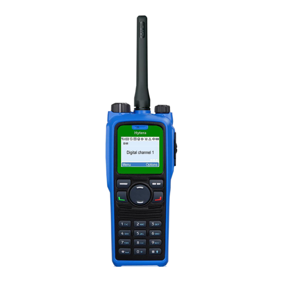 Hytera PD79XIS Owner's Manual