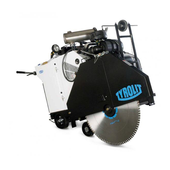 TYROLIT Hydrostress FSD1274 Series Operating Instructions Manual