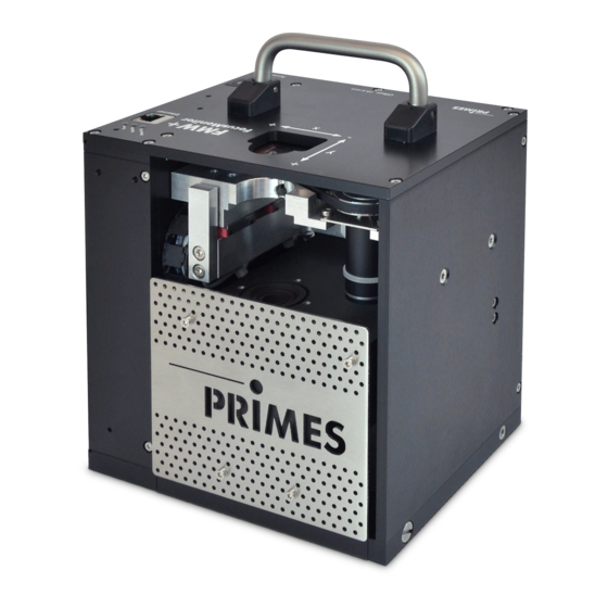 Primes FocusMonitor FMW+ Original Instructions Manual