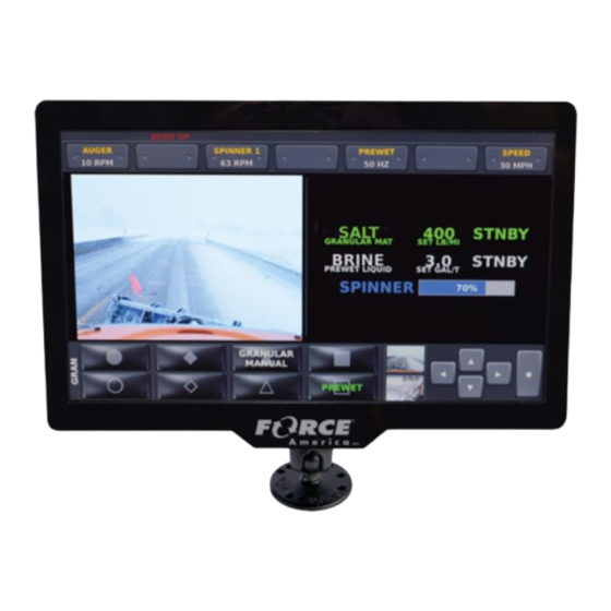 Force America SSC6100 CAN ULTRA Operation Manual