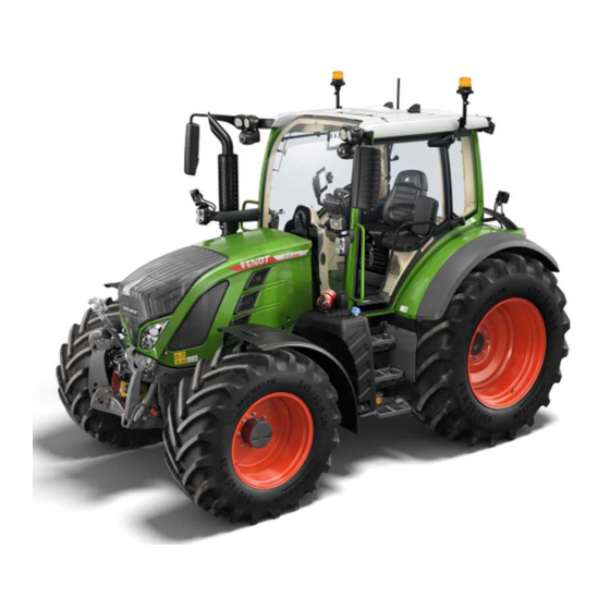 AGCO FENDT 512 Vario Power Operator's Manual